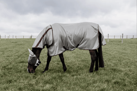 Kentucky Mesh Vliegendeken Classic Silver Vliegendekens - Maddelin Equestrian Kentucky