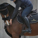Kentucky Neusriemcover Wol Zwart 28cm Neusriemen & Co - Maddelin Equestrian Kentucky