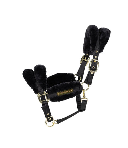 Kentucky Nylon Sheepskin Halter Soft Halster met wol of faux fur - Maddelin Equestrian Kentucky