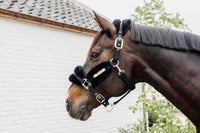 Kentucky Nylon Sheepskin Halter Soft Halster met wol of faux fur - Maddelin Equestrian Kentucky