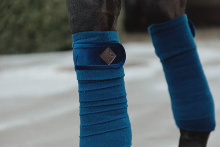 Kentucky Polar Fleece Bandages Basic Velvet Bandages - Maddelin Equestrian Kentucky