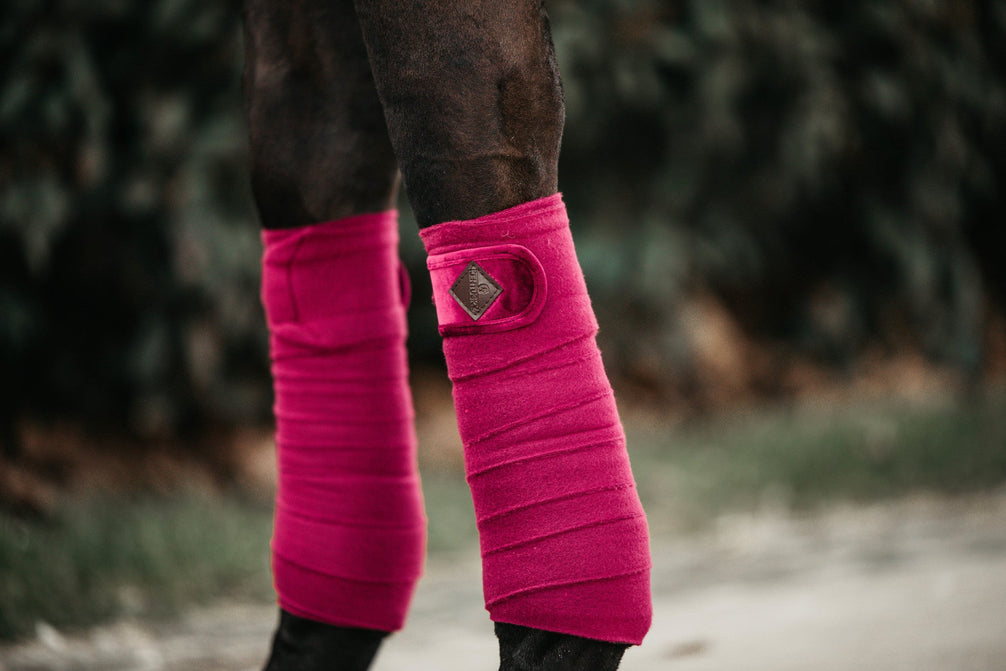 Kentucky Polar Fleece Bandages Velvet Bandages - Maddelin Equestrian Kentucky