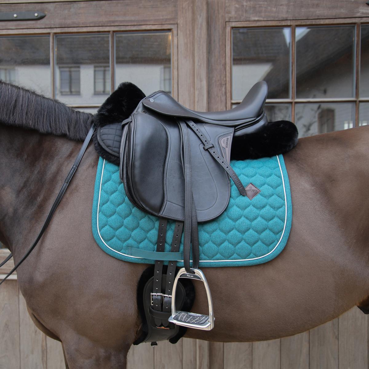 Kentucky Sheepskin Half Pad Absorb Zadelonderleggers - Maddelin Equestrian Kentucky
