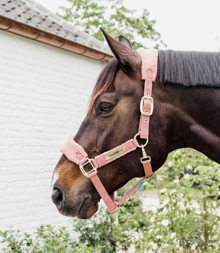 Kentucky Teddy Fleece Halster Halster met wol of faux fur - Maddelin Equestrian Kentucky