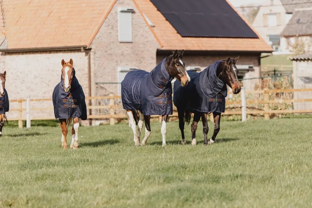 Kentucky Turnout Paardendeken All Weather Quick Dry Fleece With Neck Outdoordeken - Maddelin Equestrian Kentucky