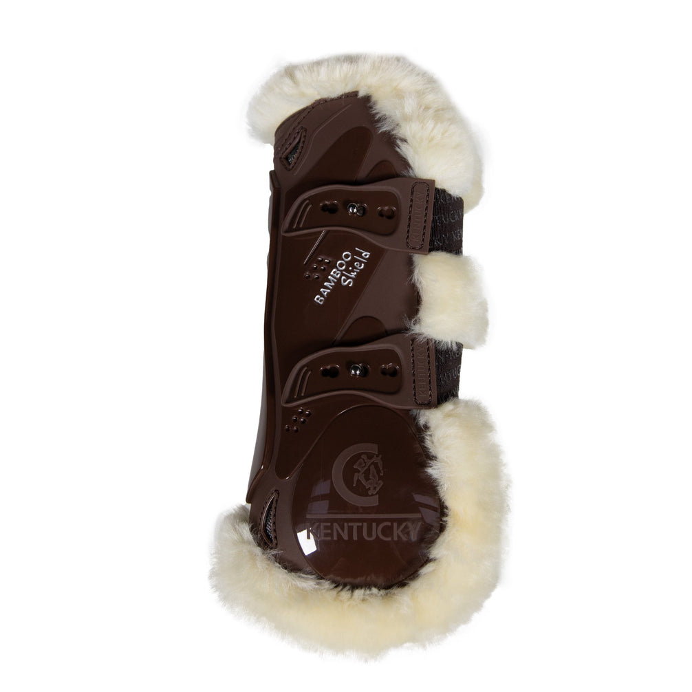 Kentucky Vegan Wol Peesbeschermers Bamboo Elastiek Peesbeschermers - Maddelin Equestrian Kentucky