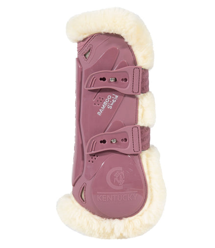 Kentucky Vegan Wol Peesbeschermers Bamboo Elastiek Peesbeschermers - Maddelin Equestrian Kentucky