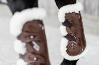 Kentucky Vegan Wol Peesbeschermers Bamboo Elastiek Peesbeschermers - Maddelin Equestrian Kentucky