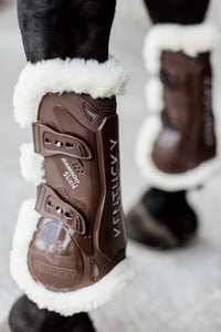 Kentucky Vegan Wol Peesbeschermers Bamboo Elastiek Peesbeschermers - Maddelin Equestrian Kentucky