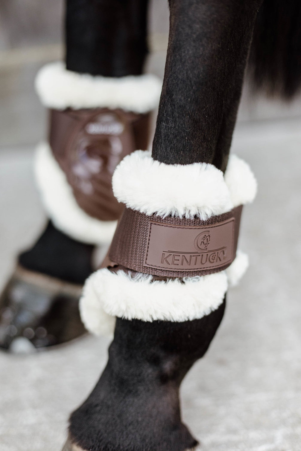 Kentucky Vegan Wol Strijklappen Kogelbeschermers - Maddelin Equestrian Kentucky