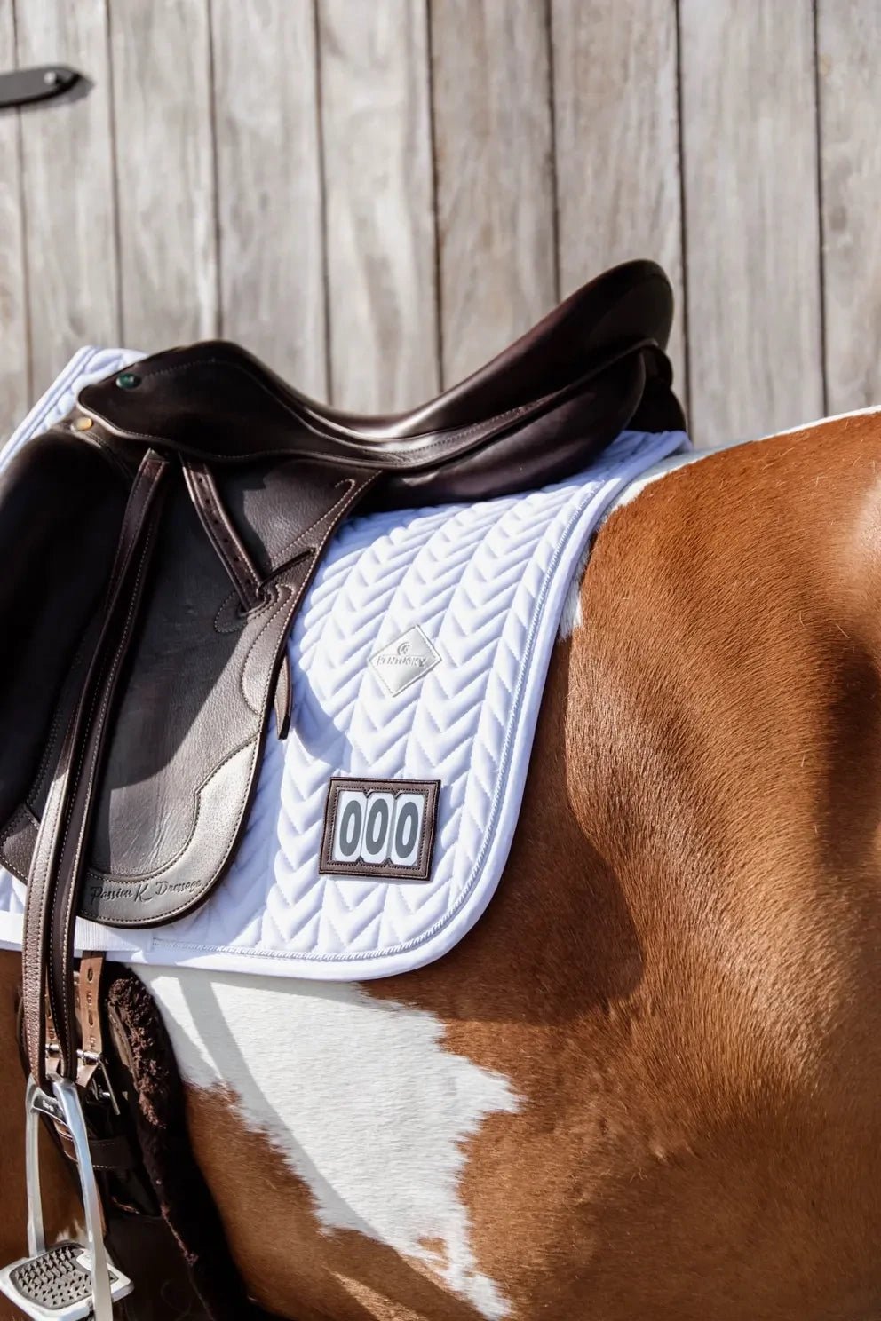 Kentucky Zadeldek Fishbone Wedstrijd Jumping Zadeldoeken - Maddelin Equestrian Kentucky