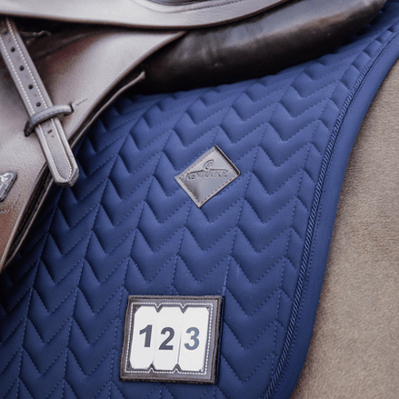 Kentucky Zadeldek Fishbone Wedstrijd Jumping Zadeldoeken - Maddelin Equestrian Kentucky