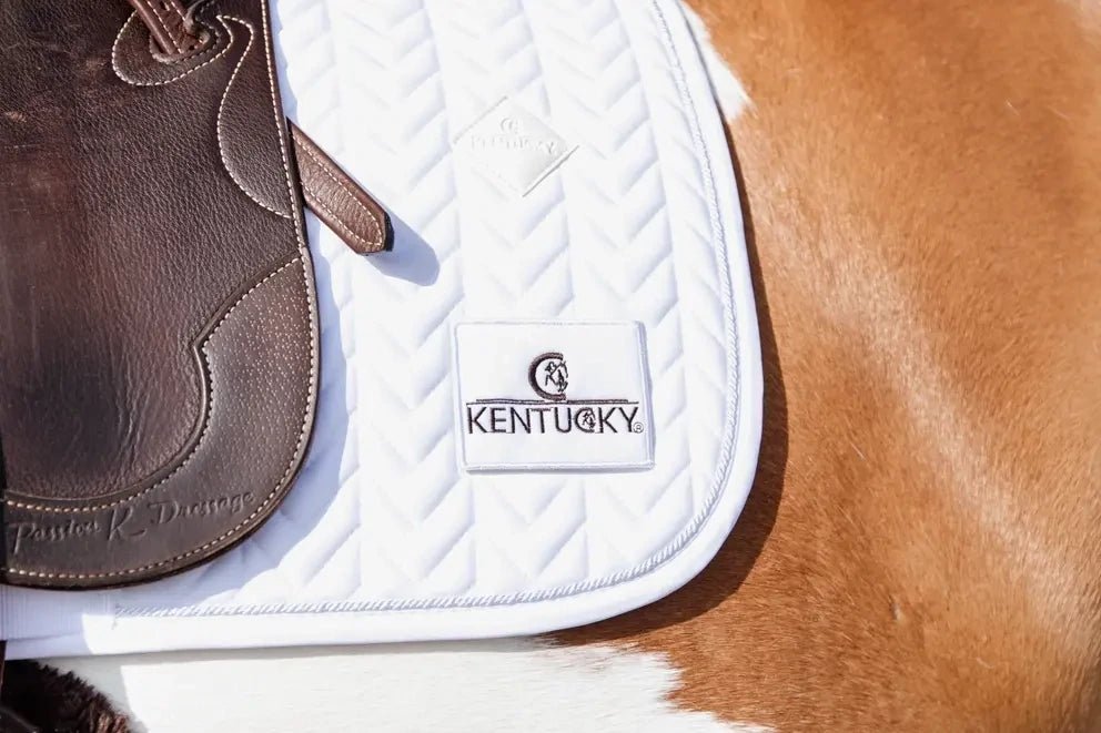 Kentucky Zadeldek Fishbone Wedstrijd Jumping Zadeldoeken - Maddelin Equestrian Kentucky
