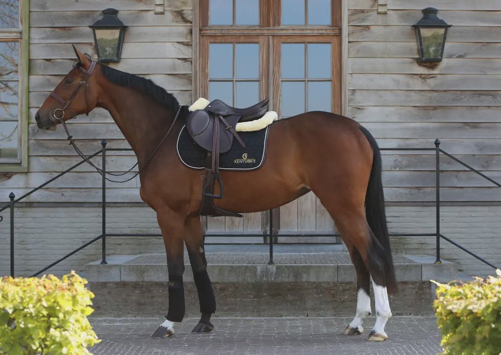 Kentucky Zadeldek Logo Zadeldoeken - Maddelin Equestrian Kentucky