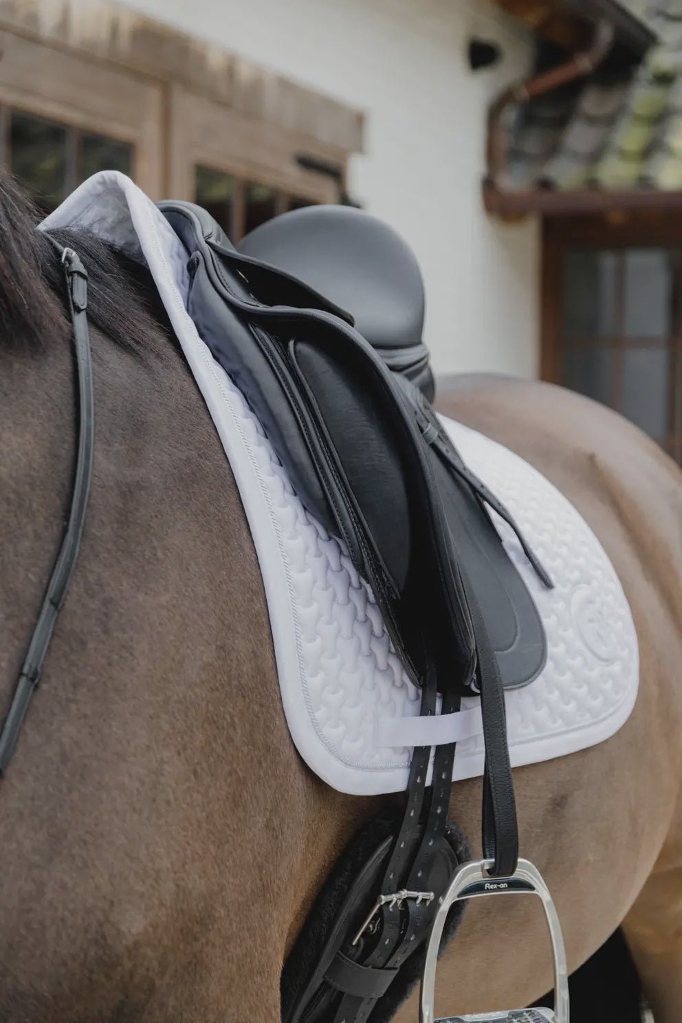 Kentucky Zadeldek Plaited 3D Logo Zadeldoeken - Maddelin Equestrian Kentucky