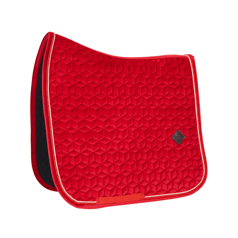 Kentucky Zadeldek Velvet Luxe Fluweel en Anatomisch Zadeldoeken - Maddelin Equestrian Kentucky
