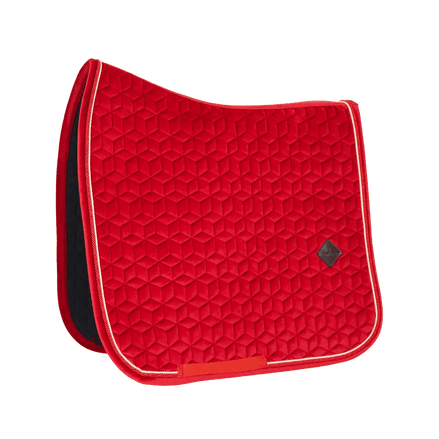 Kentucky Zadeldek Velvet Luxe Fluweel en Anatomisch Zadeldoeken - Maddelin Equestrian Kentucky