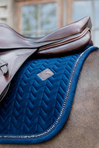 Kentucky Zadeldek Velvet Pearls Zadeldoeken - Maddelin Equestrian Kentucky
