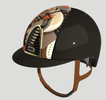 Kep Italia Cromo 2.0 Polish Brown Front Pegasus Orange Mirror Gold Strap Cognac Kep Italia - Maddelin Equestrian Kep