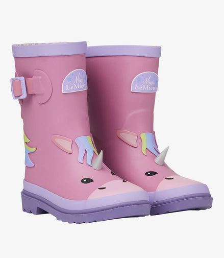 LeMieux Puddle Pals Kids Regenlaarzen Welly Unicorn