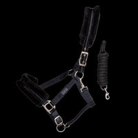 Kingsland Blanca Halster met Kunstbont Halster met wol of faux fur - Maddelin Equestrian Kingsland