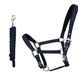 Kingsland Classic Halster met Touw en Fleece Nylon halsters - Maddelin Equestrian Kingsland