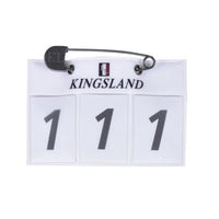 Kingsland Classic Nummerhouder Wedstrijdnummers - Maddelin Equestrian Kingsland