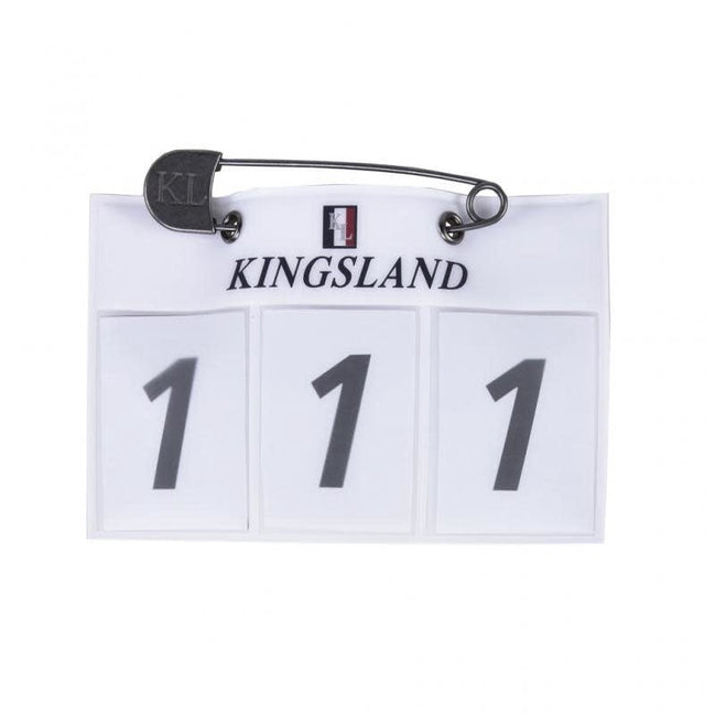 Kingsland Classic Nummerhouder Wedstrijdnummers - Maddelin Equestrian Kingsland