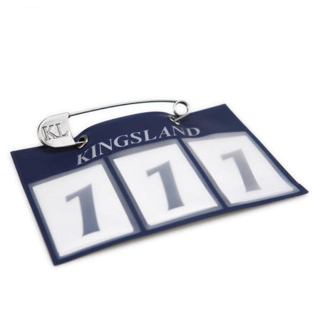 Kingsland Classic Nummerhouder Wedstrijdnummers - Maddelin Equestrian Kingsland