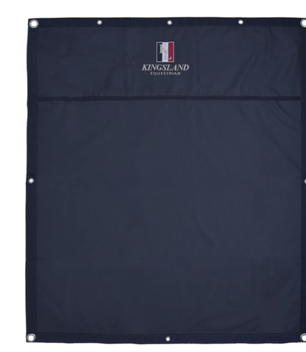 Kingsland Classic Stable Curtain Navy Stalbenodigdheden - Maddelin Equestrian Kingsland
