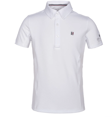 Kingsland Jongens Wedstrijdshirt Korte mouw Wedstrijdshirts - Maddelin Equestrian Kingsland