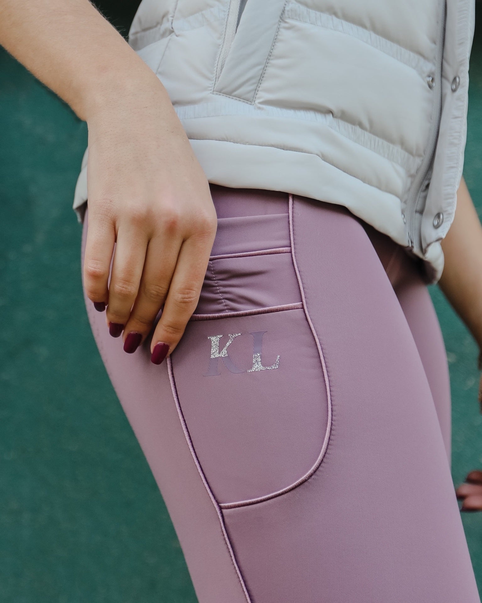 Kingsland Katinka Full Grip Tights Dames Rijbroeken - Maddelin Equestrian Kingsland