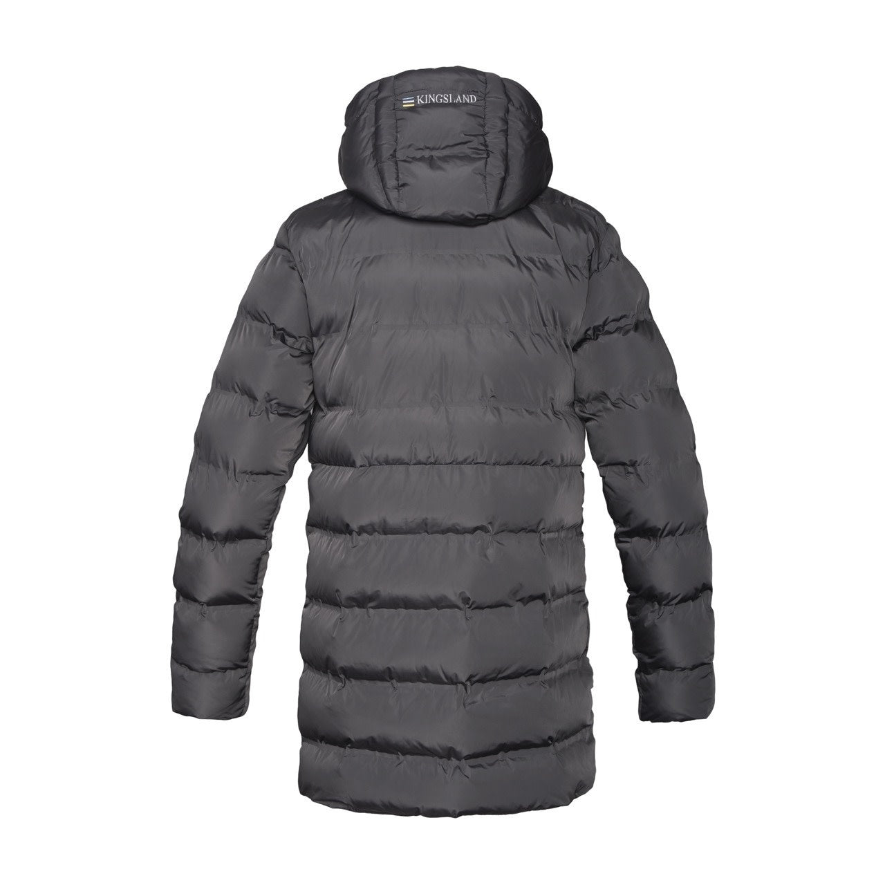 Kingsland KLelliot Unisex Insulated Parka Grey Forged Iron Heren & Unisex - Maddelin Equestrian Kingsland