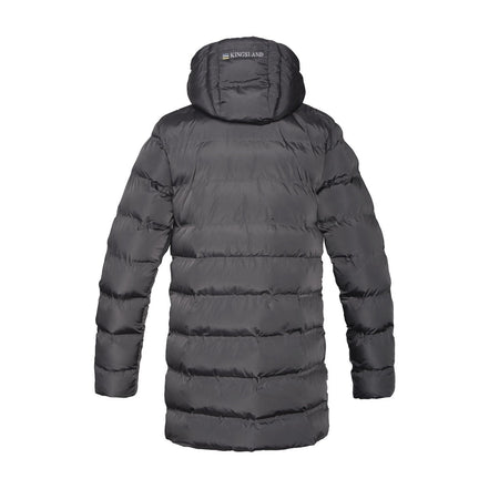 Kingsland KLelliot Unisex Insulated Parka Grey Forged Iron Heren & Unisex - Maddelin Equestrian Kingsland