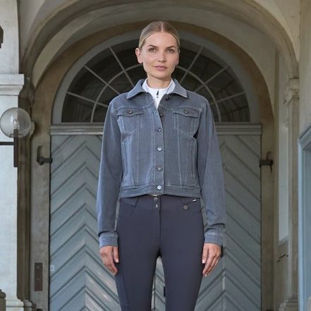 Kingsland KLKayce Dames Denim Jas Dames Jassen - Maddelin Equestrian Kingsland