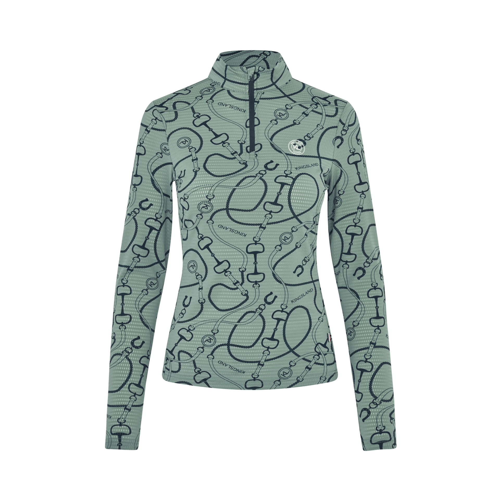 Kingsland KLLarissa Mesh Training Shirt Dames Dames Shirts - Maddelin Equestrian Kingsland