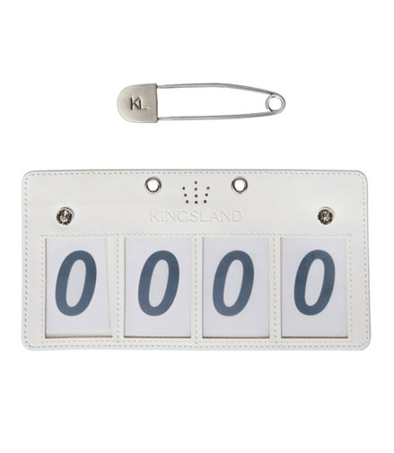 Kingsland KLMaddie Startnummerhouder met 4 Cijfers Wedstrijdnummers - Maddelin Equestrian Kingsland
