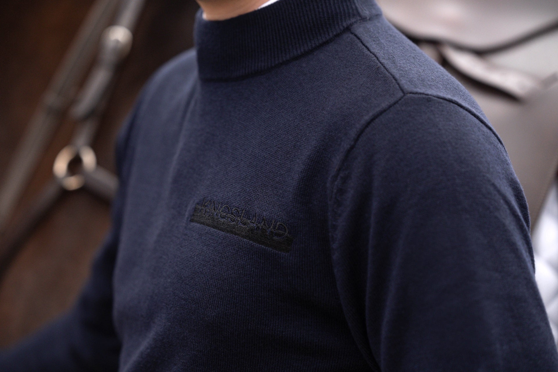 Kingsland KLMitchel Heren Rolkraag Knit Heren & Unisex - Maddelin Equestrian Kingsland