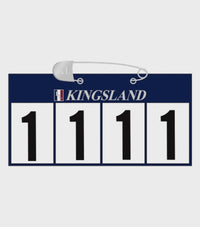 Kingsland KLpalmer Nummer Plate W4 Numbers Wedstrijdnummers - Maddelin Equestrian Kingsland