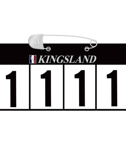 Kingsland KLpalmer Nummer Plate W4 Numbers Wedstrijdnummers - Maddelin Equestrian Kingsland