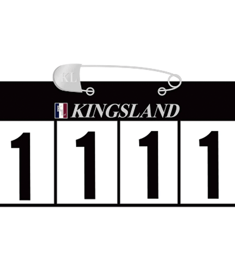 Kingsland KLpalmer Nummer Plate W4 Numbers Wedstrijdnummers - Maddelin Equestrian Kingsland