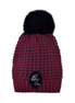 Kingsland Makenzie Ladies Knitted Hat Red Port Royal Mutsen, petten en sjaals - Maddelin Equestrian Kingsland