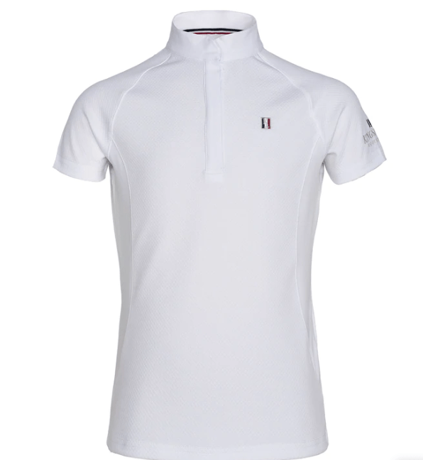 Kingsland Shirt met korte mouwen - Meisje Wedstrijdshirts - Maddelin Equestrian Kingsland