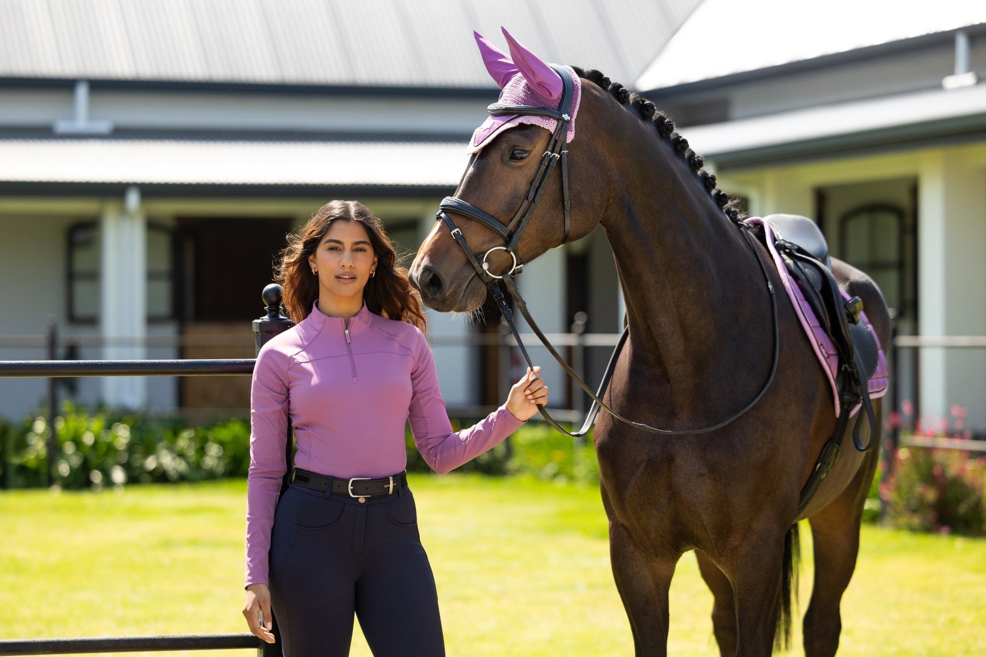 LeMieux Airflow Trainingshirt Lange Mouwen Dames Dames Shirts - Maddelin Equestrian LeMieux