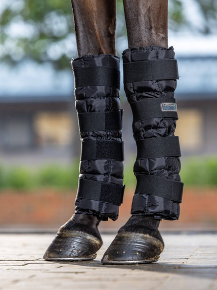 LeMieux Arctic Ice Boot (1 paar) Zwart Transport, therapeutisch en stalbeschermers - Maddelin Equestrian LeMieux