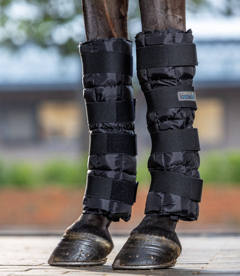 LeMieux Arctic Ice Boot (1 paar) Zwart Transport, therapeutisch en stalbeschermers - Maddelin Equestrian LeMieux