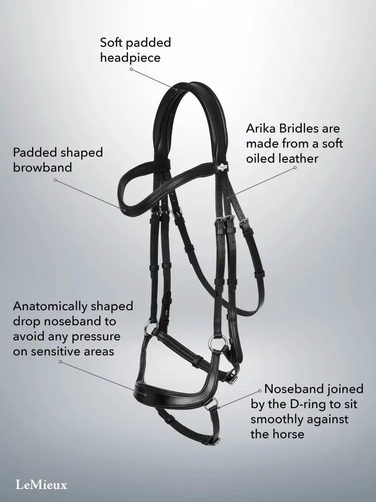 LeMieux Arika Drop Hoofdstel Trenshoofdstellen - Maddelin Equestrian LeMieux