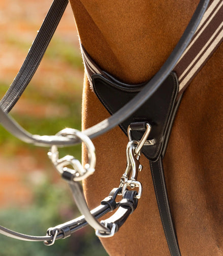 LeMieux Arika Elastic Breastplate Borstriemen en martingalen - Maddelin Equestrian LeMieux