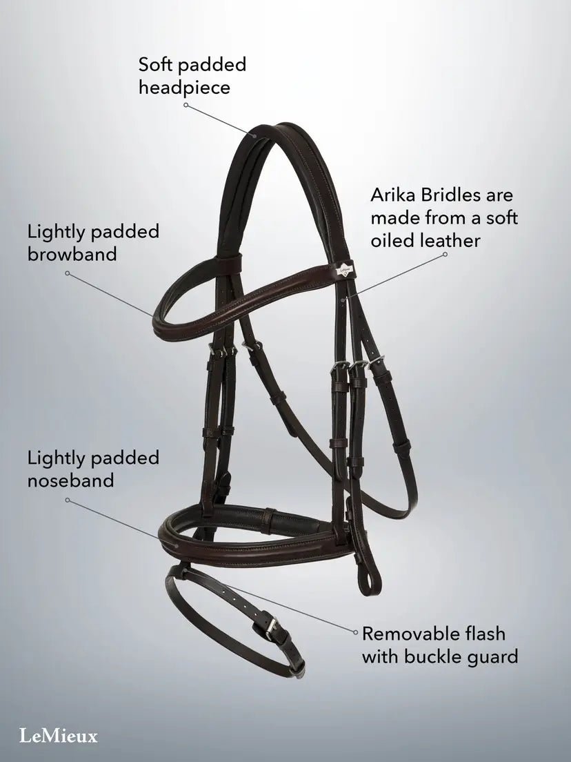 LeMieux Arika Flash Hoofdstel Trenshoofdstellen - Maddelin Equestrian LeMieux