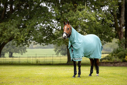 LeMieux Arika Ripstop 0g Regendeken Lagoon Outdoordeken - Maddelin Equestrian LeMieux